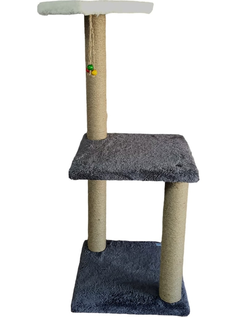 2 Katlı Boncuklu Kedi Tırmalama Tahtası - 2