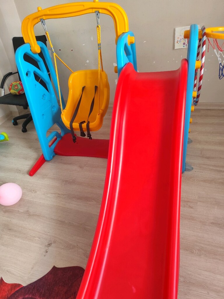tertemiz kaydırak salıncak seti - 2