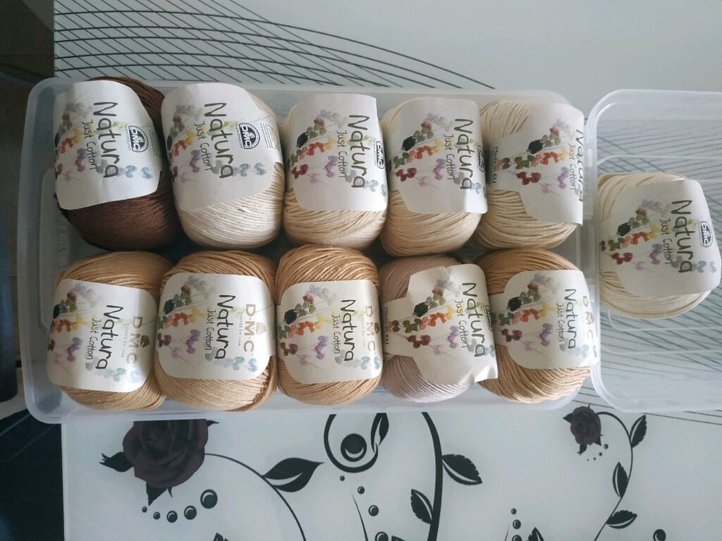 Amigurumi İpliği %100 Pamuk (DMC Natura) - 8