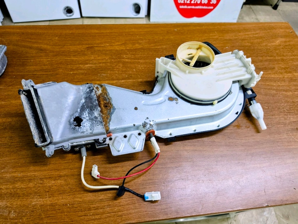 Samsung Kurutmalı Çamaşır Makinesi Çıkma Kurutma Fanı ve Rezistansı (W - 9