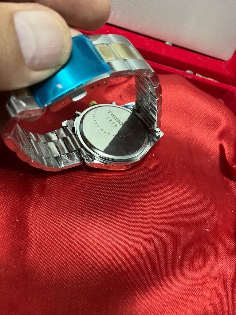 Tissot 1853 Yeşil Metal Bilezikli erkek kol saati… - 10