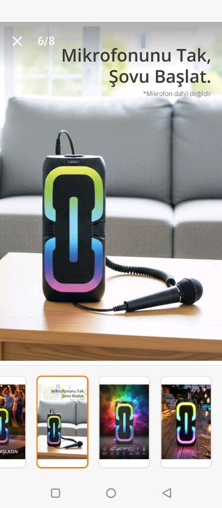 BLUETOOTH SPEAKER PİRHANA - 7
