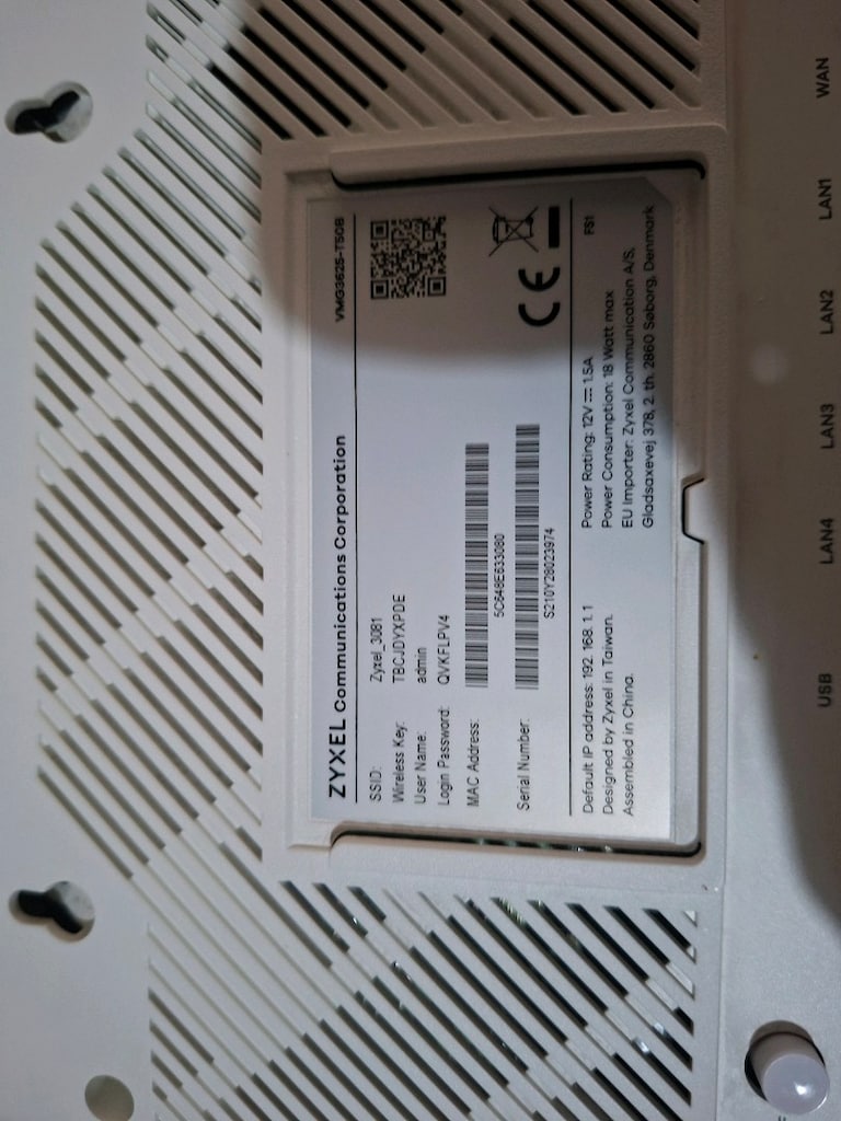 zyxel vmg 35 25 t50 b - 6