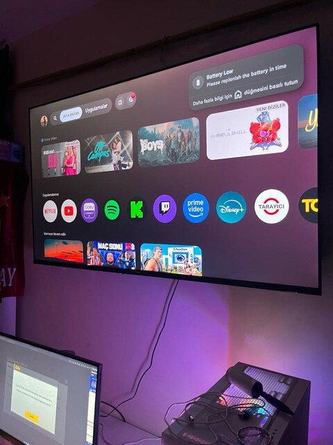 HIKING 65’ inch 165 EKRAN 4K YLTRA HD SMART TV (acil satılık) AKILLITV