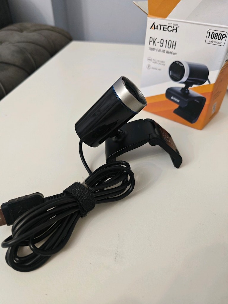 Kutulu Tertemiz A4 Tech PK-910H Full HD 1080p Mikrofonlu WebCam - 7