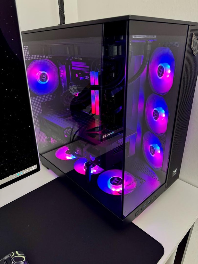 720 HZ OLED + RTX 5080 + AMD 9850 X3D + 64 GB RAM + 1000W + GAMİNG PC - 11