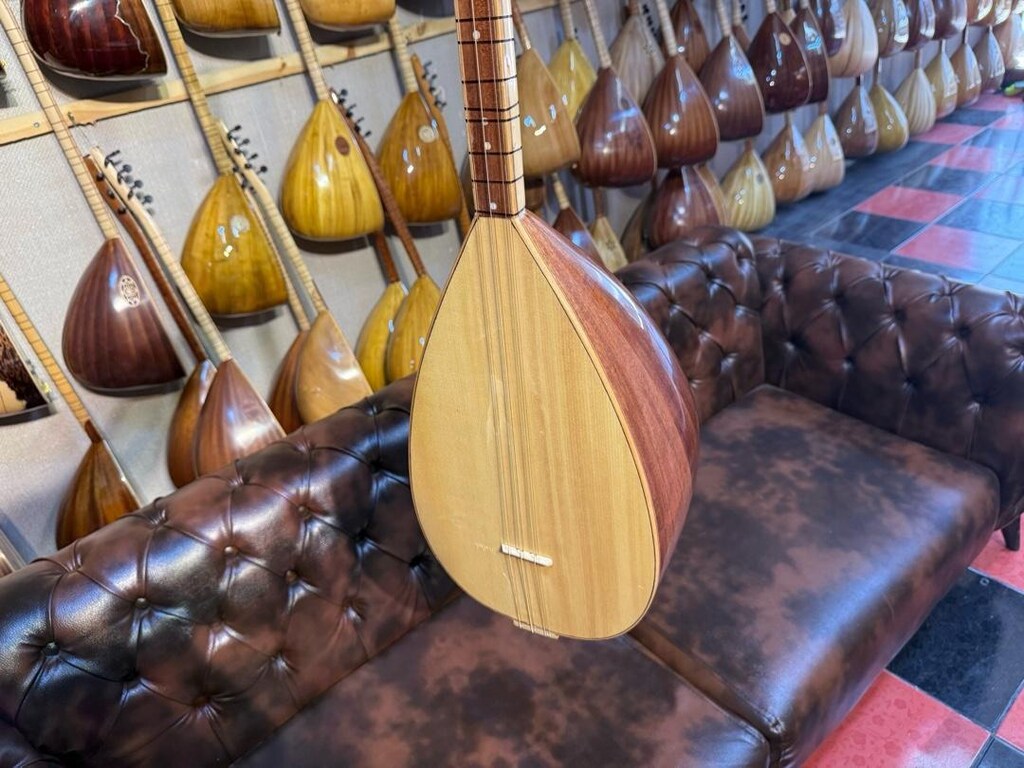 TAM PROFESYONEL 41 TEKNE MAUN AĞACI 1.SINIF KALİTE UZUN SAP SAZ - 2