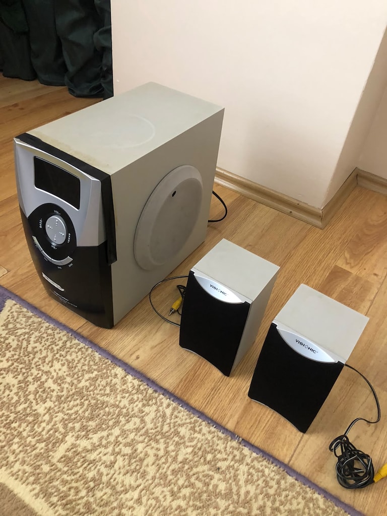 Visionic VS-123 Güçlü Baslı Ses Sistemi / 5.1 Subwoofer (Temiz) - 7