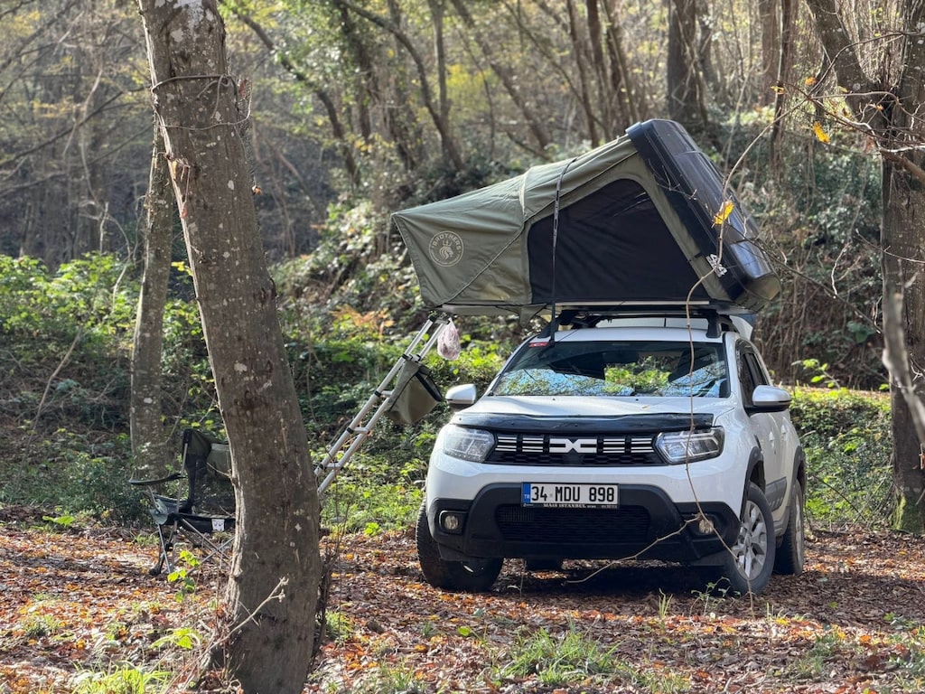 Temiz Kullanılmış Brothers Camp / Sert Kabuk Araç Üstü Çadır - 2