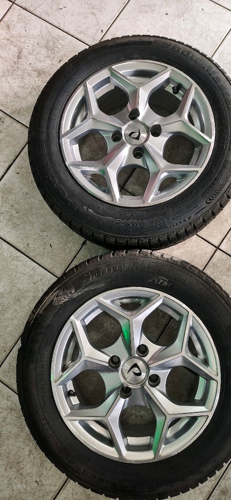 14 inç 4x100 kar tanesi lastikler kışlık 175.65.14 çok iyi - 2