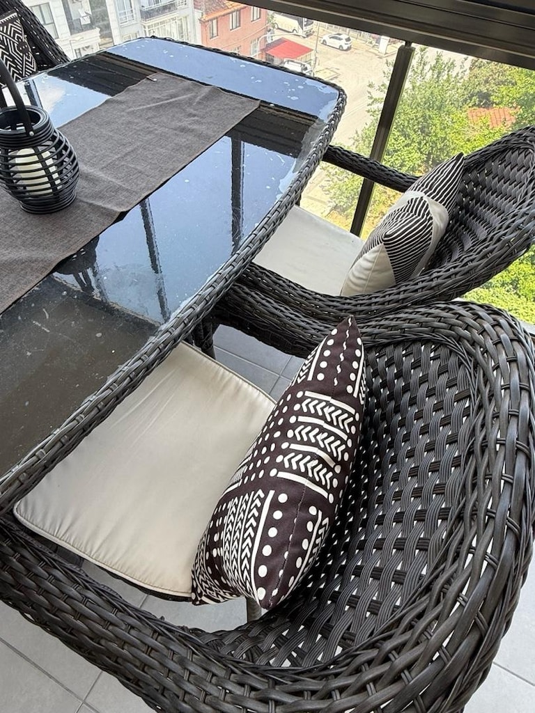Rattan Bahçe /Balkon Yemek Takımı - 5