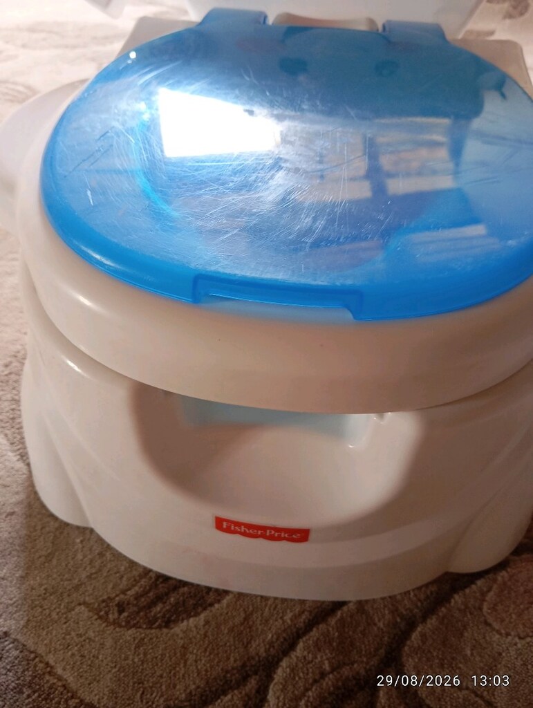 Fisher price egiticı müzikli klozet - 2