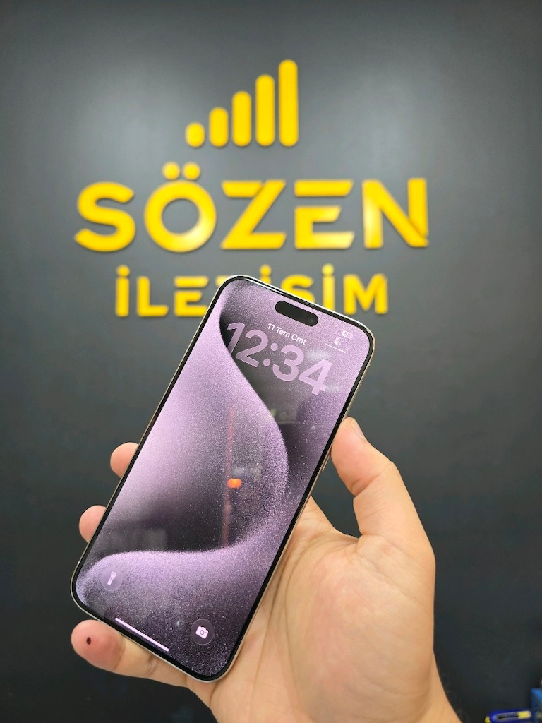 SÖZEN İLETİŞİM İPHONE 15 PRO MAX 256GB PİL 88 KUTU FATURALI - 4