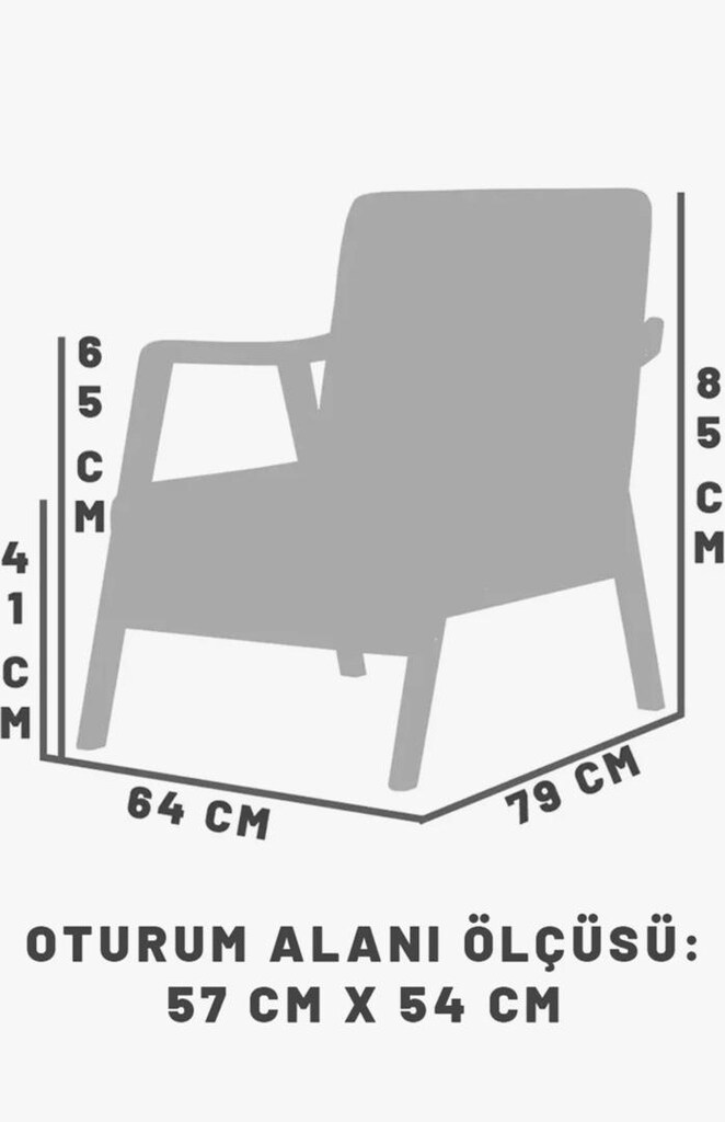 Bohem Modern Tasarımlı Sallanır Berjer Kırık Beyaz Gürgen Ağacı - 3