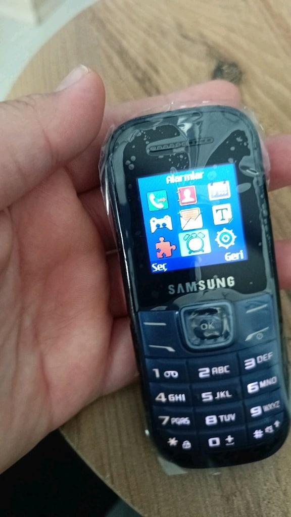 Samsung tuşlu telefon kayıtlı orjinal cihaz - 5