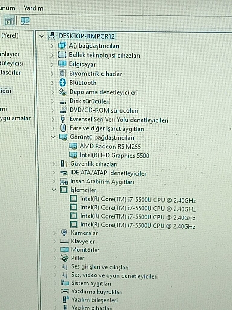HP i7/5Nesil probook 450G2 Açıklama var - 2