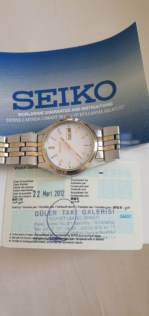 Seiko kol saati. Geliri hayır kurumlarına verilecektir - 5