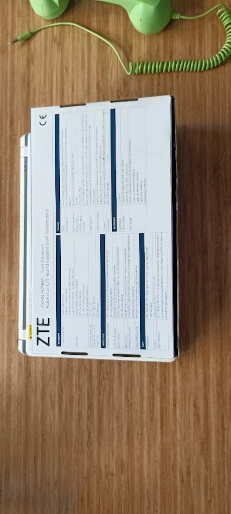 ZTE H289A Fiber modem + Huawei GPON Terminal - 7