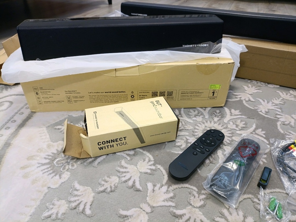 Thonet vander soundbar iki adet sıfır - 2