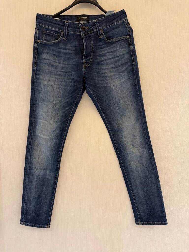 jack & Jones mavi jean pantolon sıfır - 3
