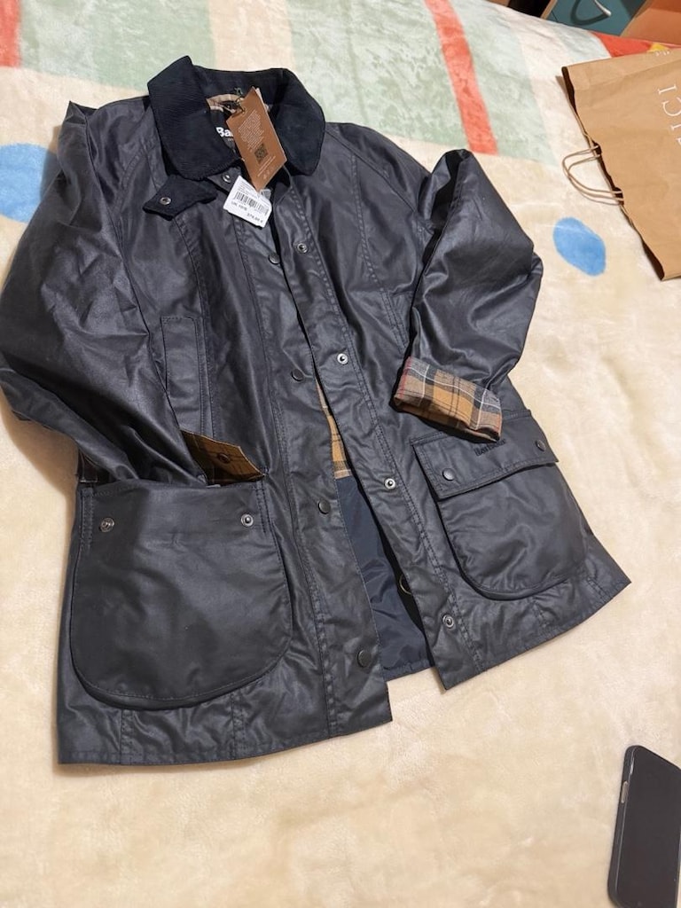 Barbour Klasik Model Mont – Orijinal, S Beden - 2