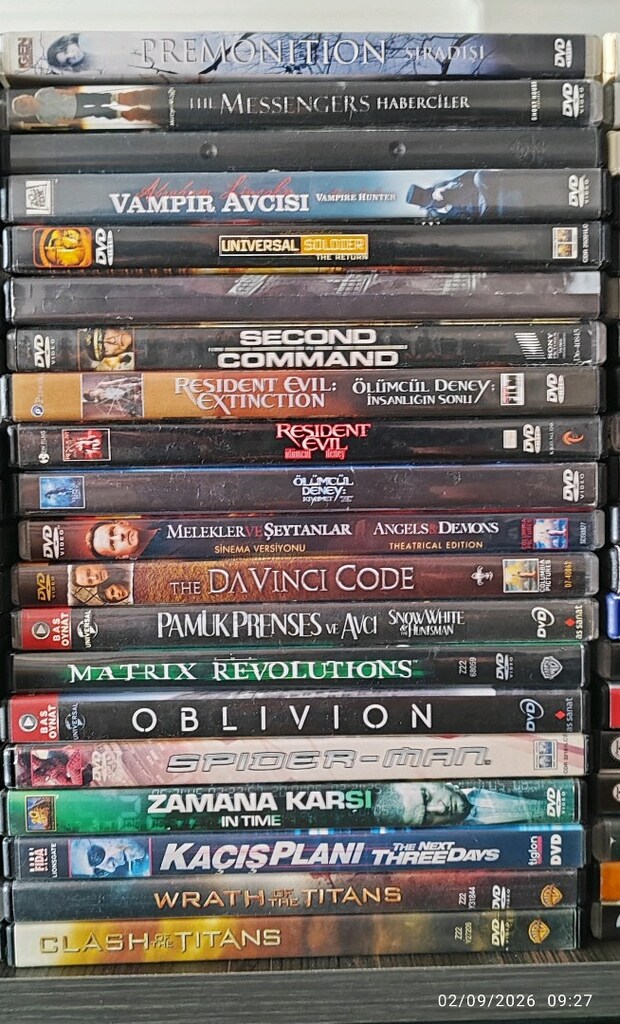 Orijinal Bandrollü DVD Film Arşivi (108 Adet) - 3