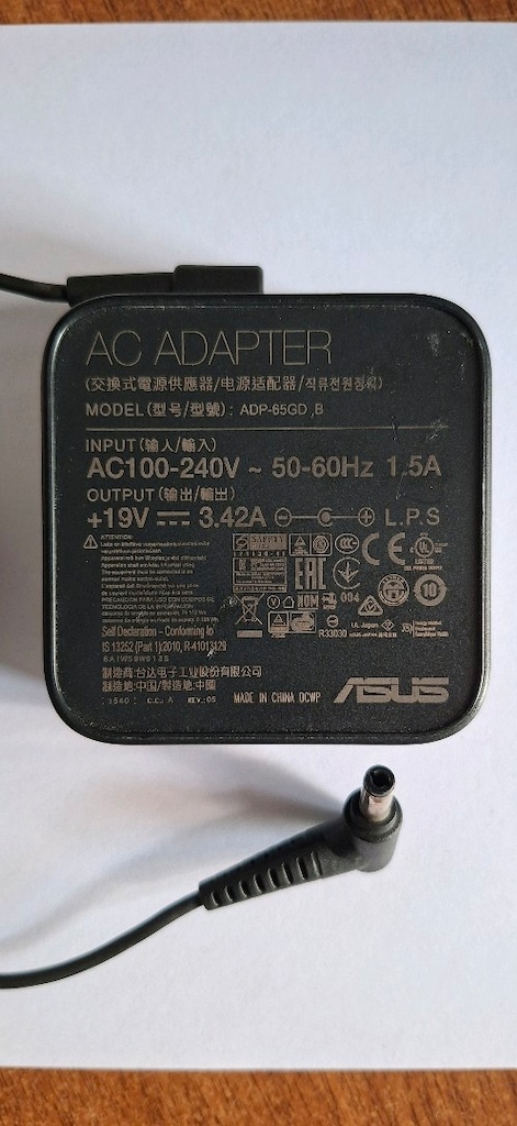 Orjinal Asus 19v - 3,42a Notebook Adaptör Şarj Cihazı - 3