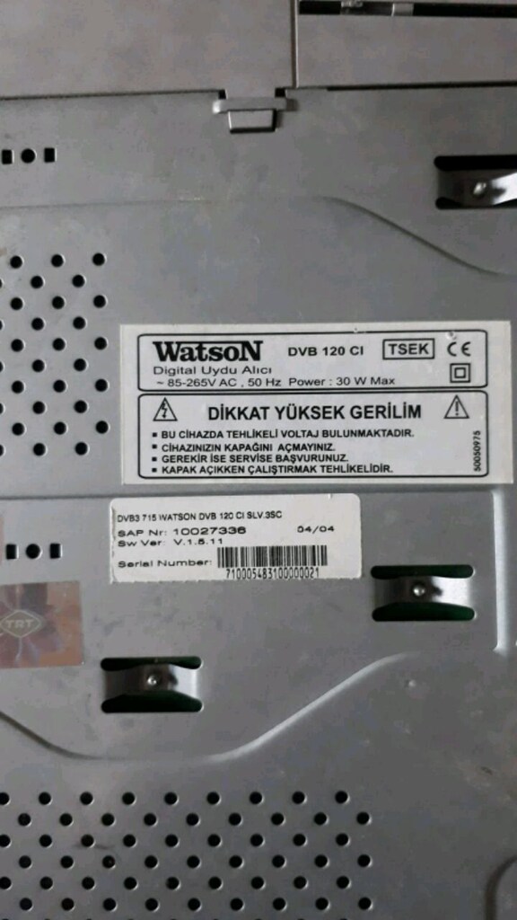 Watson uydu alici - 3