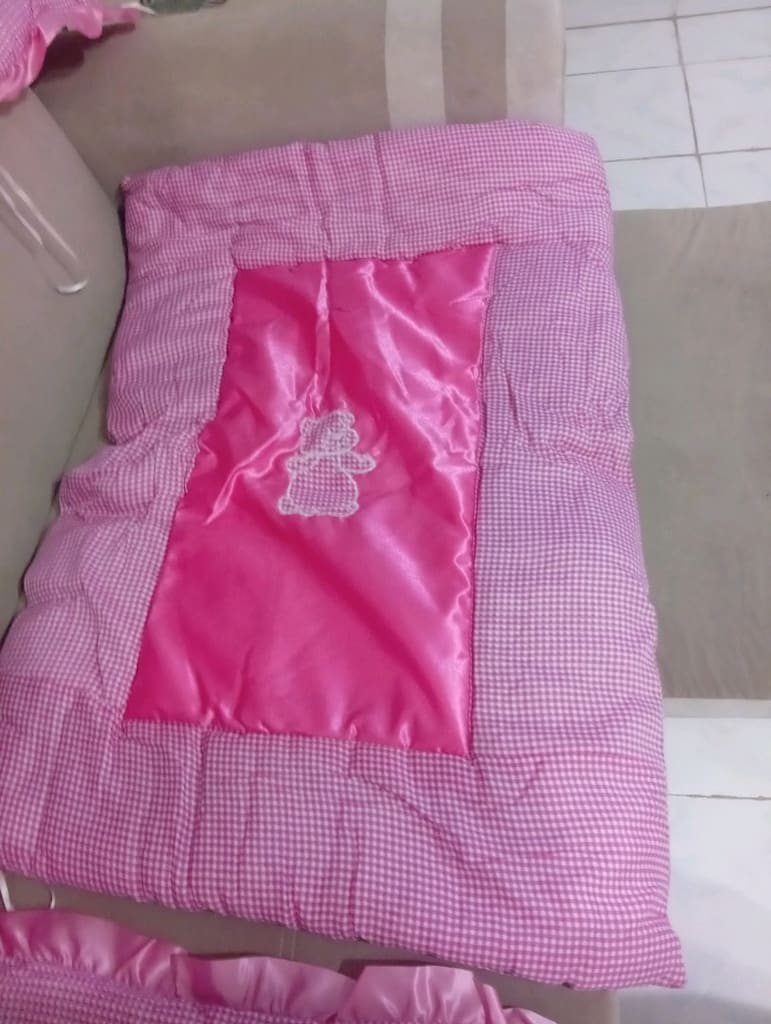 kız Bebek karyola örtüsü - 3