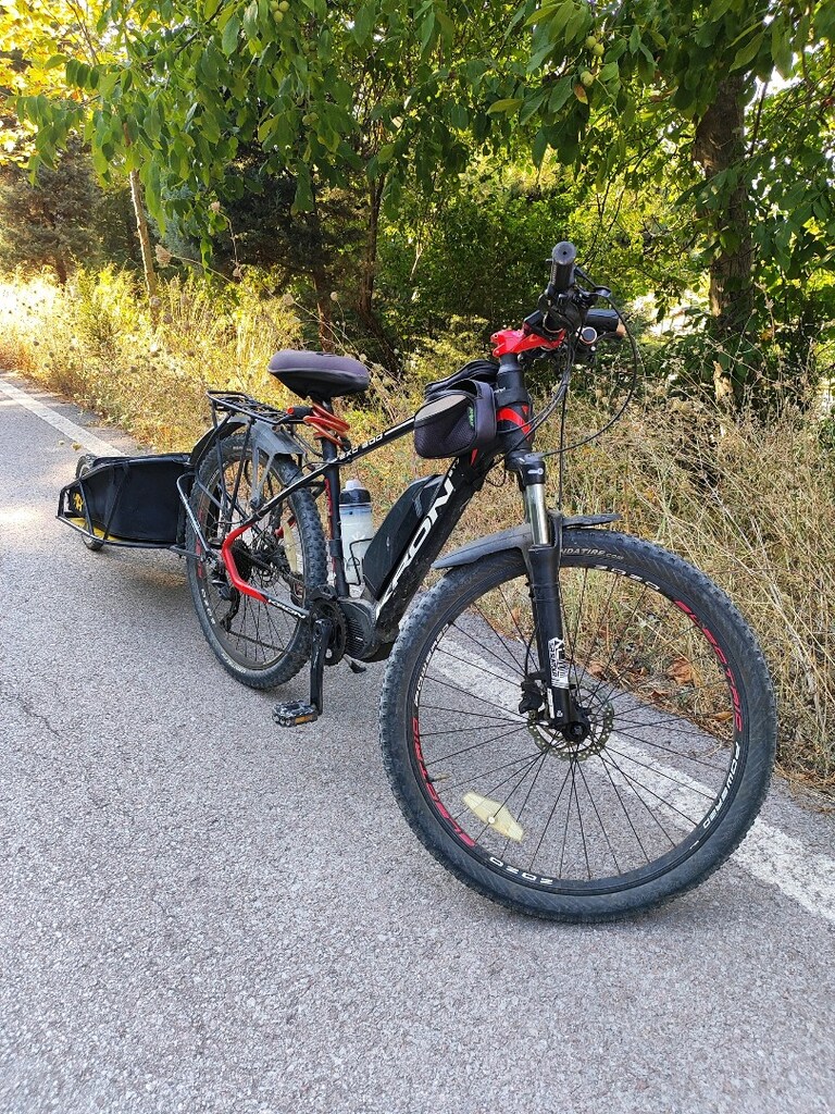 kron elektrikli bisiklet ve römork - 2