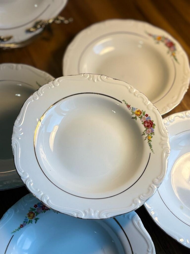 Vintage İstanbul Porselen Yemek Tabağı - 2