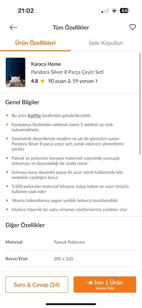 YATAK ÖRTÜSÜ SETİ - 3