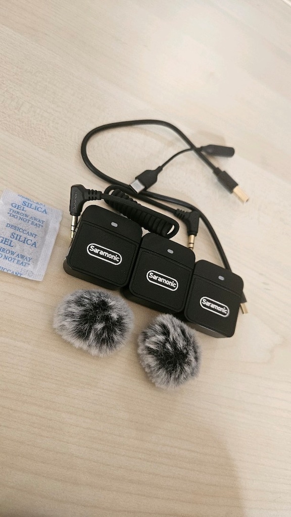 Saramonic Blink100 B2 2 Kişilik Kablosuz Yaka Mikrofonu Full Kit - 2