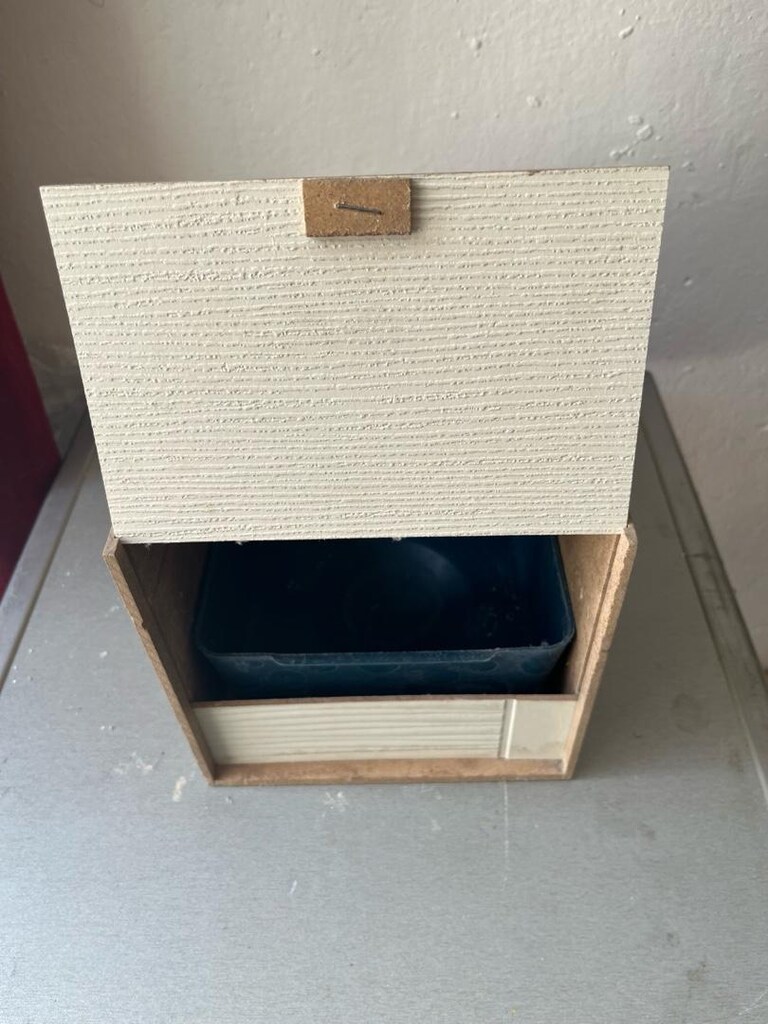 kuş yuvası ahşap mdf - 3