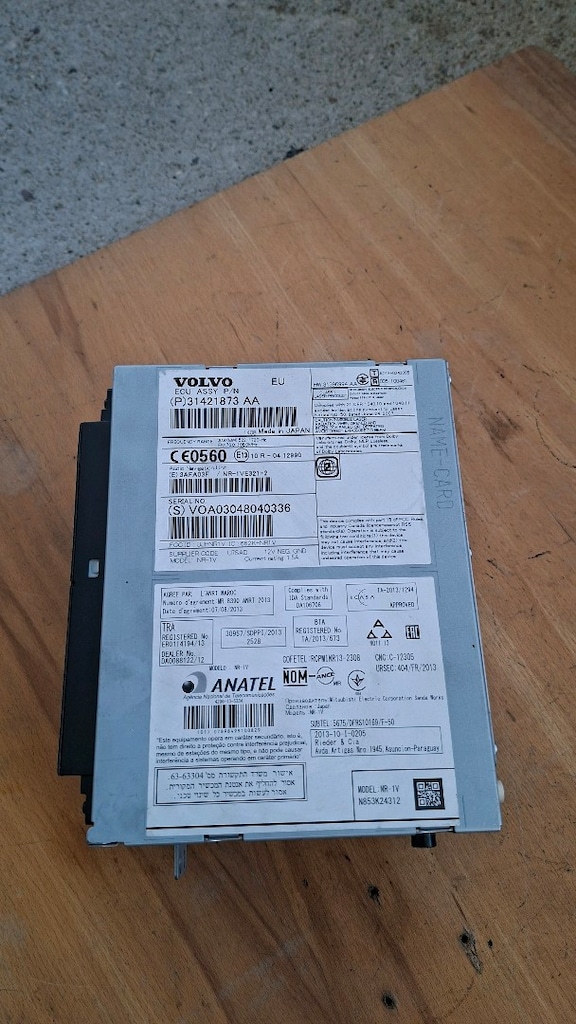 VOLVO V40 V40CC XC60 S80 V70 XC70 Radyo Teyp CD DVD Navigasyon 2011-19 - 5