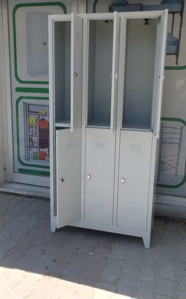ÜRETİCİDEN 6 KAPILI SOYUNMA DOLABI -KAPIDA ÖDEME - 2