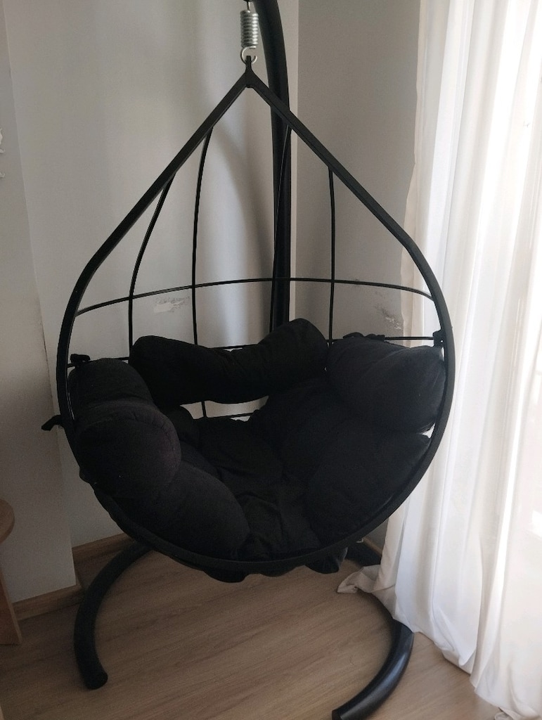temiz sorunsuz ev balkon salıncağı - 4