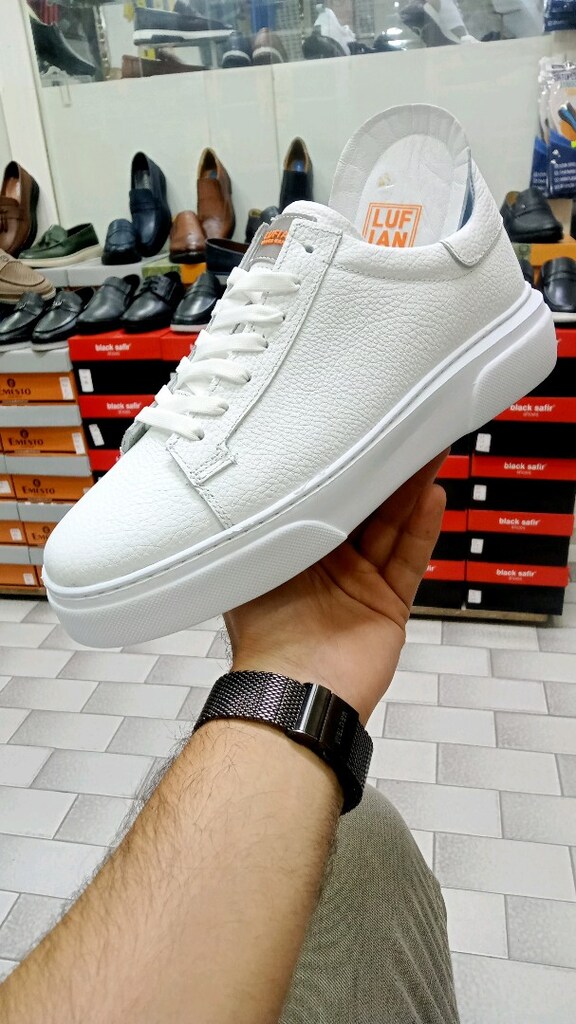 LUFİAN İC DİS KOMPLE HAKİKİ DERİ SNEAKER AYAKKABI