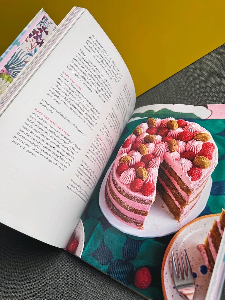Plant Cakes İngilizce Bitkisel tatlı ve pastalar Tarif Kitap - 8