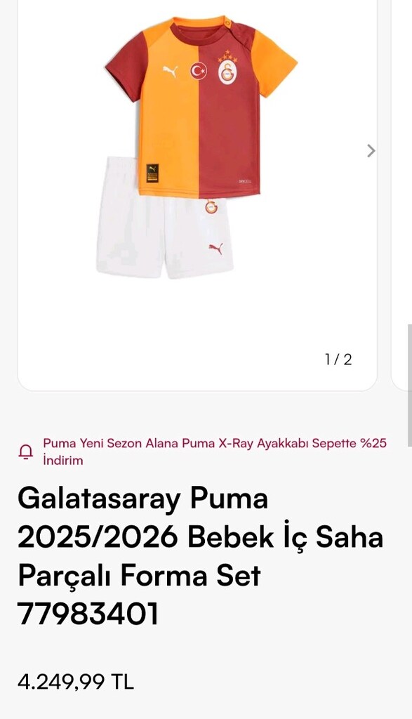 Forma, Galatasaray forması 2-3 yaş - 10
