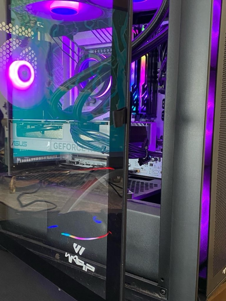 Oyun Bilgisayarı i5-12400F Asus 4060 beyaz donanımlar - 8