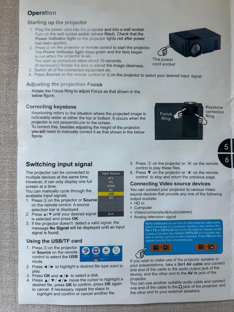HOME LED mini hd projector android projeksiyon cihazı yeni gibi kutulu - 15