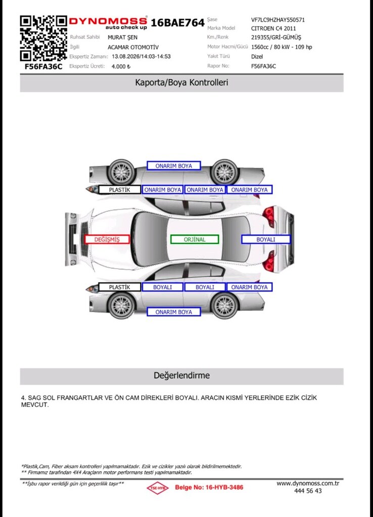 Citroen C4 Dizel Otomatik - 5