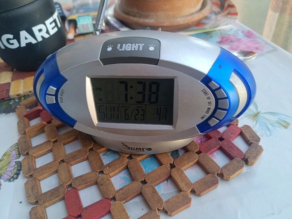 alarm li tarihli dijital Saat - 10