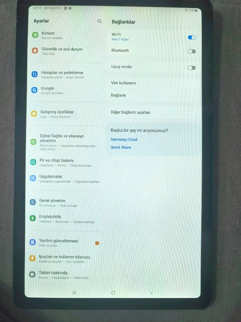 Samsung s6 lite kalemli büyük ekranlı yeni nesil - 3