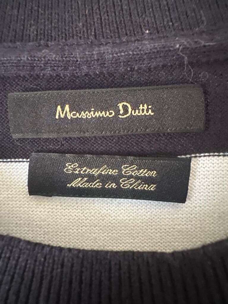 massimo Dutti ince triko kısa kollu - 2
