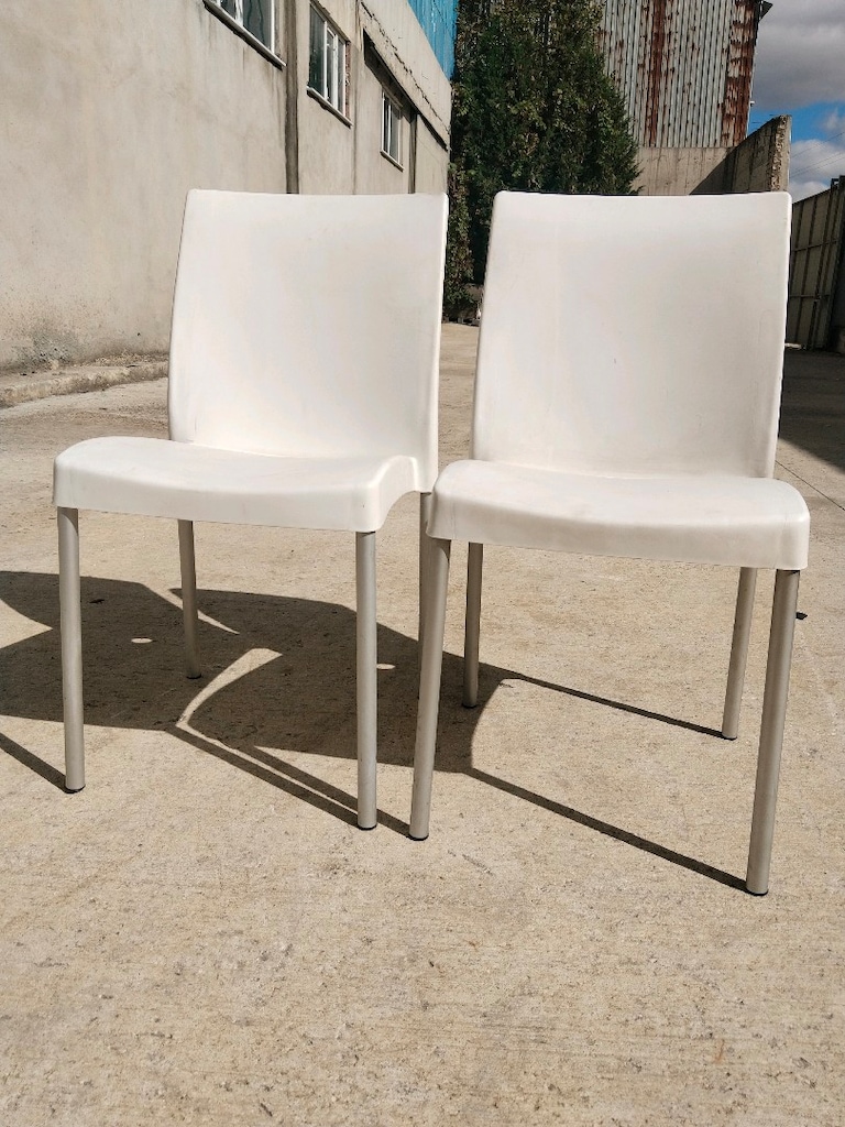 Aliminyum Ayaklı Plastik Bahçe Sandalyesi (Açıklamayı Oku) - 2