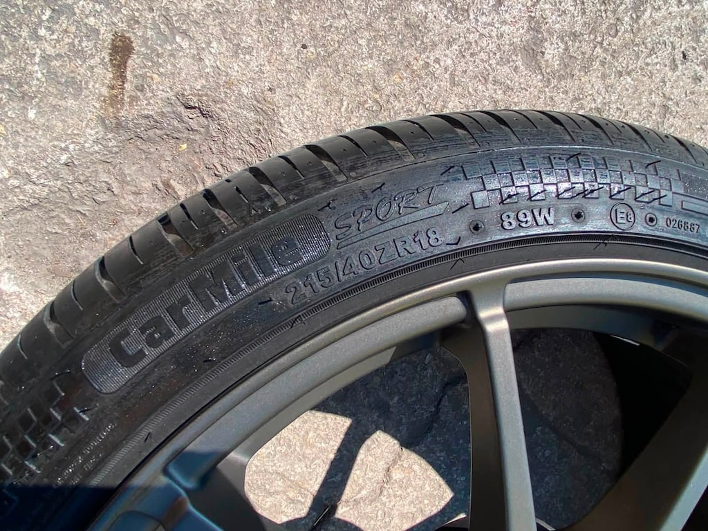 18 JANT 5X120 SPARCO BMW F10 F30 E60 E90 215/40/18-225/40/18 SET - 5