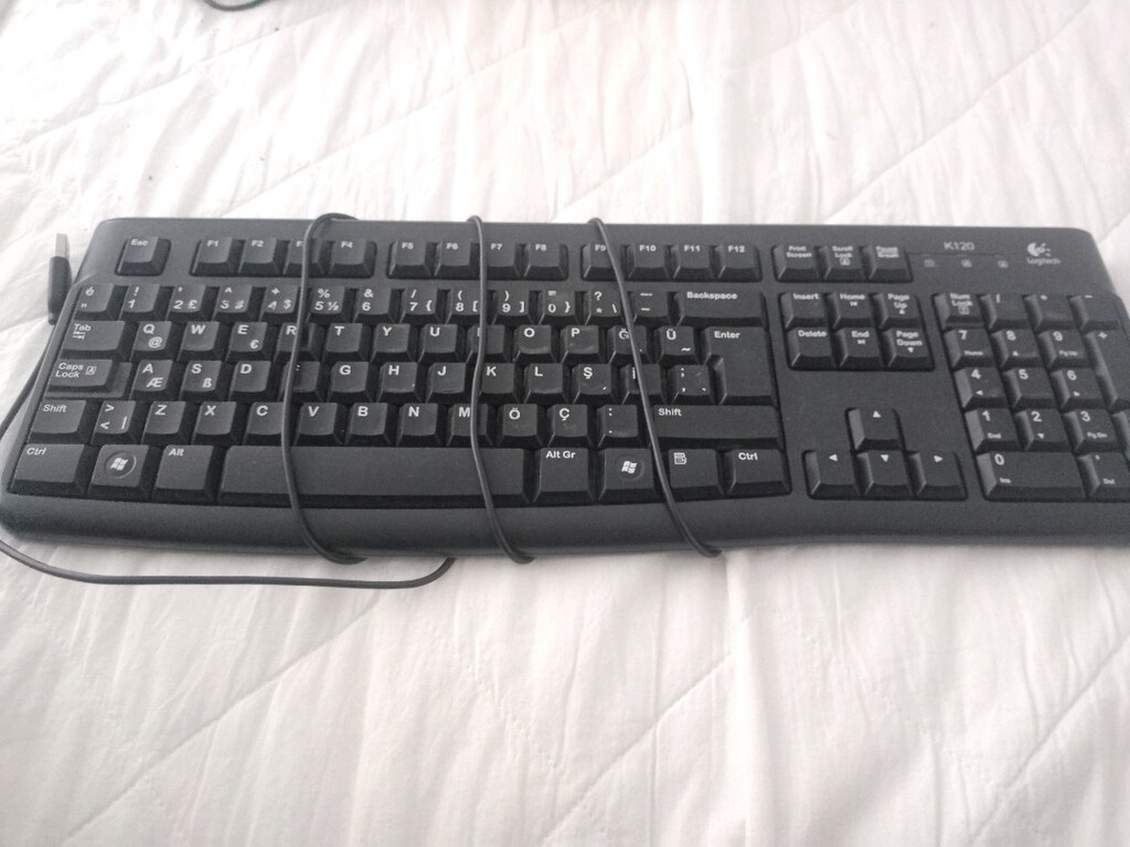 Hasarsız sorunsuz Logitech k120 - 2