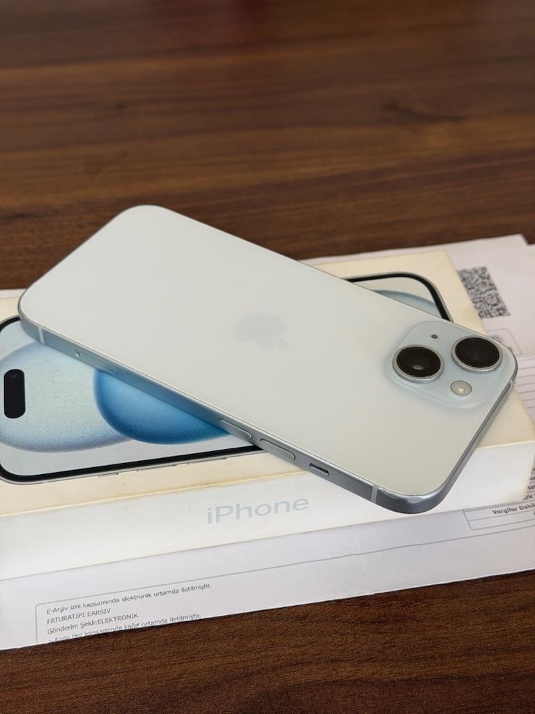 APPLE İPHONE 15 GARANTİLİ KUTULU FATURALI TEMİZ VE SORUNSUZ - 6